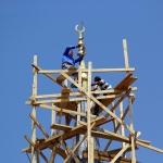 Cedid Ali Paşa Camisi alemi değiştirildi