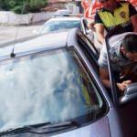 Bonzai içip kullandığı otomobille dehşet saçtı!