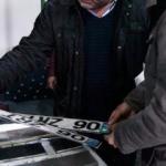 Standart dışı plakalara ceza yağdı