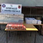 Kayseri'de kaçak sigara operasyonu