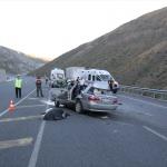 Erzincan'da trafik kazası: 5 ölü