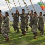 Alp eteklerindeki PKK eğitim kampı
