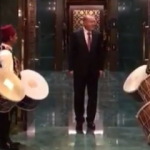 Cumhurbaşkanı Erdoğan'a sürpriz karşılama