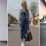 Dört mevsimin modası: Jean salopetler