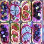 Meyvelerden oluşturulan rengarenk yemek sanatı