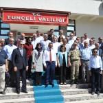 Vali Kaymak veda etti