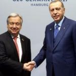 Erdoğan BM Genel Sekreteri Guterres ile görüştü
