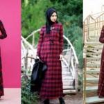 Tesettür modasının vazgeçilmezi: Ekose elbiseler
