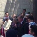 Cumhurbaşkanı Erdoğan şehitlere Kur'an okudu