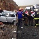 Erzurum'da feci kaza! 3 ölü 1 yaralı