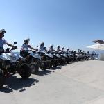 Antalya'daki ünlü sahiller ATV motorlu polislere emanet