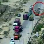 Mısır'da bomba yüklü aracın patlaması kamerada!