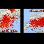 Bodrum'da dehşete d&uuml;ş&uuml;ren iki harita!