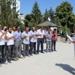 Van'da İdlip için dua edildi