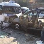 Aydın'da trafik kazası: 16 yaralı