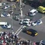 Barcelona'daki saldırıdan dehşete düşüren kareler