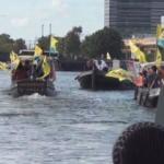 PKK'lılar tekne turu ile T&uuml;rkiye protestosu yaptı!