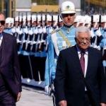 Cumhurbaşkanı, Abbas'ı resmi törenle karşıladı!