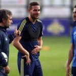 Vincent Janssen ilk antrenmanında