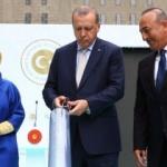 Erdoğan yazdığı mektubu Türkevi'nin temeline koydu