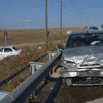 Edirne'de trafik kazası: 2 yaralı
