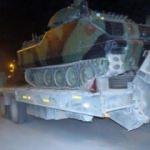 Irak sınırına zırhlı araç sevkıyatı