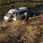 Afyonkarahisar'da trafik kazası: 12 yaralı