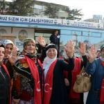 Tokat Belediyesi 45 kadını Çanakkale'ye gönderdi