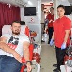 Aşçı adayları kan bağışında bulundu