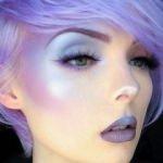 Makyajda sıra dışı trend: Mor aydınlatıcı