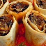 Patlıcan ve köfteli sarma tarifi