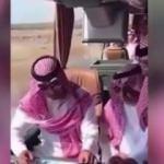 Düşen helikopterdeki Suudi Prensin son görüntüleri