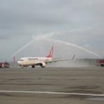 Samsun Çarşamba Havalimanı yeniden hizmete açıldı