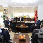 Türkiye Güreş Federasyonu Başkanı Aydın'dan ziyaret
