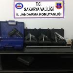 Sakarya'da silah kaçakçılığı operasyonu