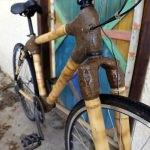 Yerli bambudan "Caretta" bisiklet