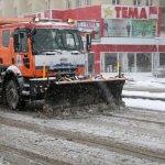 Erzurum'da "kar timleri" iş başında