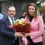 Azerbaycan Milletvekili Paşayeva, Bafra'da