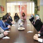 Azeri Milletvekili Paşeyeva'nın Bafra ziyareti