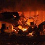Zonguldak'ta mobilya fabrikası yandı