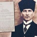 Mustafa Kemal Avrupa'ya Filistin resti çekmiş 