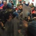 S&uuml;per Lig'de ma&ccedil; sonu şok kavga!