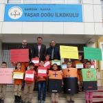 Öğrencilerden atık pil kampanyası