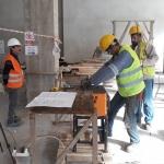 Giresun'da betonarme demircisi sınavı yapıldı