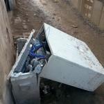 Cizre'de tahrip edilen elektrik panoları onarılıyor