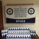 Sivas'ta kaçak telefon operasyonu