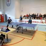 Hakkari’de masa tenisi halk turnuvası düzenlendi