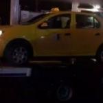 Ş&uuml;pheli taksi emniyete g&ouml;t&uuml;r&uuml;ld&uuml;