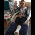 CHP Milletvekili ayağını kırdı