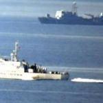 Türk savaş gemileri Kardak'tan ayrılmıyor